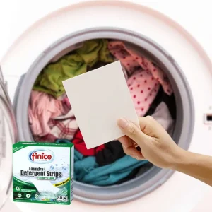 Finice China Best Super Concentrated Disposable Eco friendly Laundry Detergent Sheets with Fabric Softener