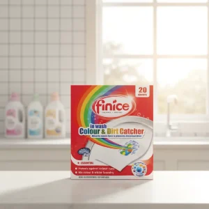 Finice Color Catchers for Laundry Protects Clothes with Laundry Color Dye Catcher Sheets Color Grabbing Laundry Sheets