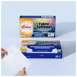 Finice Eco Friendly Disposable Fabric Softener Sheets Detergent for Laundry & Home Use