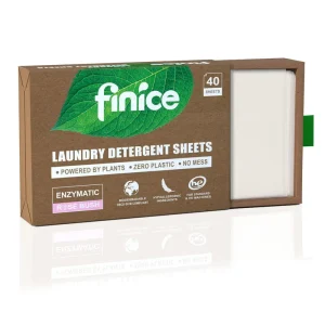 Finice Eco Friendly Disposable Laundry Detergent Strips & Sheets Super Concentrated Lightweight
