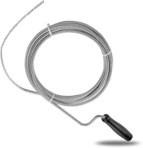 First Rate Portable 3m 15m 6mm 8mm Spiral Wire Cable Pipe Spring Drain Cleaner for Household Kitchen & Bathroom Dredge
