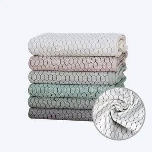 Fish Scale Microfiber Cleaning Cloth Streak Free Lint Free Kitchen Glass Window Mirror Polishing Wiping Cloth Custom Logo