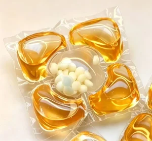 Five chamber 5 in 1 Laundry Pods Antibacterial Fragrance Color lock Enzyme Deep Clean Liquid Detergent for Apparel
