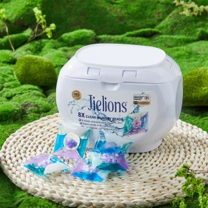 Five in One Eco Friendly Disposable Laundry Detergent Pods 11 Grams Five Cavities Washing Capsules for Apparel