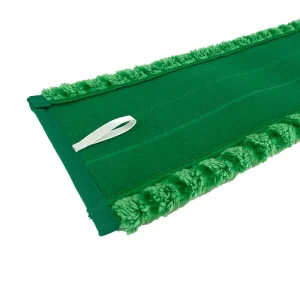 Flat Commercial Reusable Microfiber Mop Pad Mop Head Pocket Scrubber Loop Microfiber Flat Cleaning Pads Mops