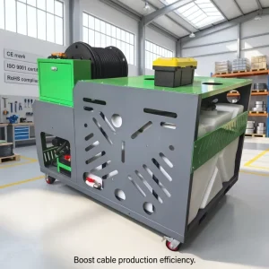 Flex-Shaft Heavy-Duty Industrial Drain Cleaning Machine Sewer Pipe Cleaner Auto-Feed Cable Commercial Supplier