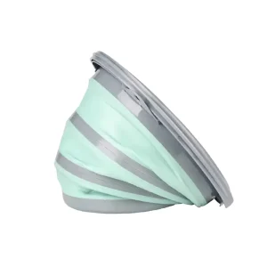 Flexible Bendable Collapsible PP TPR Bucket Ultra Compact Eco Friendly 21-25L Portable Water Basin Camping Travel