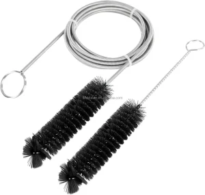 Flexible Long Double-Ended Stainless Steel Wire Drain Cleaning Brush for Sinks, Hoses, and Narrow Pipes
