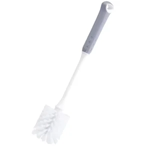 Flexible Long Handle Eco Friendly Durable Nylon Scrub Brush for Kitchen & Bathroom Cleaning Dish Glassware Mugs