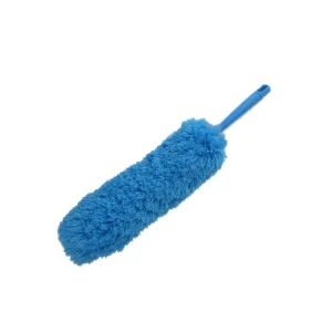 Flexible Microfiber Duster with Plastic Handle Washable Static Duster for Home Office and Commercial Cleaning