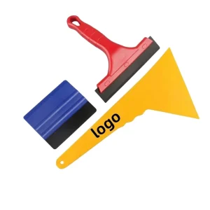 Flexible Soft Rubber Plastic Eco Friendly Durable Car Wrapping Tools Glass Film Squeegee Set Clear Coat Protection Film