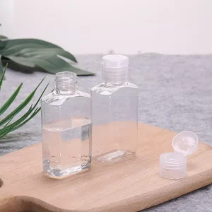 Flip Cap Hand Sanitizer Bottles Small Perfume Oil Bottles 30-120ml Custom Travel Containers
