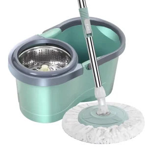 Floor Dust Mop Cleaner 360 Spinning Rotating Magic Mops Floor Cleaning Mop With Cleaning Bucket