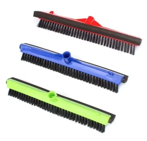 Floor Squeegee Cleaner with Brush