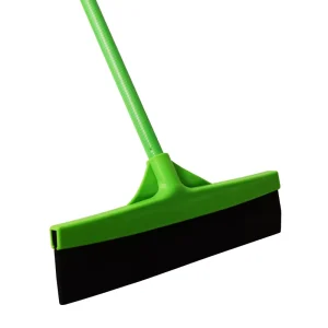 Floor Squeegee Scraper Removable TPR Head Durable Iron Handle Eco-Friendly for Household Surface Cleaning