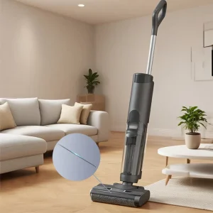 Floor Washer HEPA Filtration Wet and Dry Handheld Cordless High-Suction Electric Vacuum Mop
