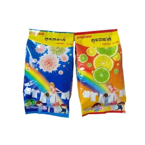 Floral Lemon Lavender Scents Laundry Detergent Washing Powder for Clothes