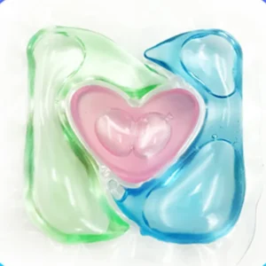Floral Patterned Laundry Detergent Pods Color Protection Capsules