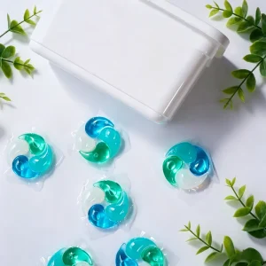 Floral Scent Disposable Eco-Friendly Laundry Pods Mild Low Foam Machine Wash