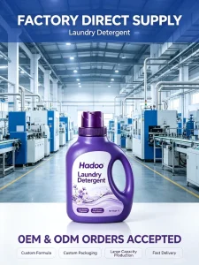 Floral Scented Liquid Laundry Detergent with Stain Remover and Whitening