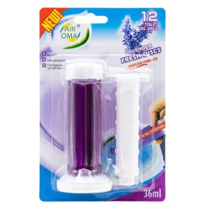 Floral Scented Toilet Cleaner Deodorizer Gel 36ml Suction Card Syringe Packaging Stain and Odor Removal