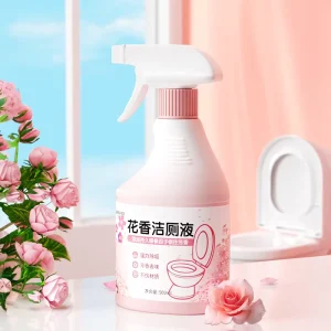 Floral Toilet Bowl Cleaner for Urine Scale and Yellow Stain Removal