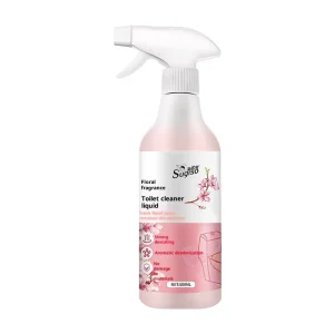 Flower Scented Liquid Toilet Cleaner for Tile and Toilet Strong Descaling 100% Purity 500ml