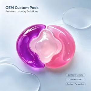 Flower-Shaped Laundry Detergent Pods