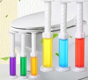 Flower Stamp Toilet Gel Scent Fresheners Fragrance Bathroom Deodorizer Bowl Cleaner