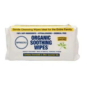 Flushable Biodegradable Eco-Friendly Bamboo Alcohol-Free Antibacterial Ultra-Soft Baby Cleansing Wipes