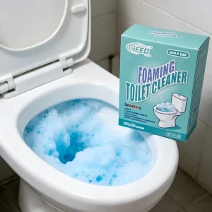 Foam Toilet Bowl Cleaner Powder for Deep Stain Removal
