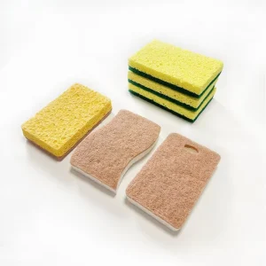 Foaming Scouring Pad Brush Reusable Kitchen Dishwashing Sponge
