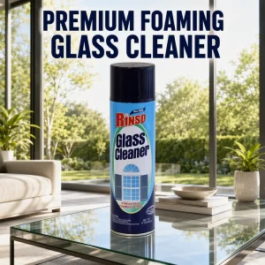 Foaming Window Cleaner with Anti-Static Protective Layer, 482g, for Mirrors and Glass
