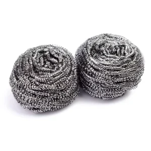Foamstar 2pack 35g Kitchen Cleaning Scouring Ball Stainless Steel Wire Scourer Sponges & Scouring Pads