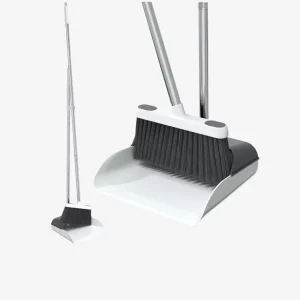 Foldable Broom and Dustpan Set