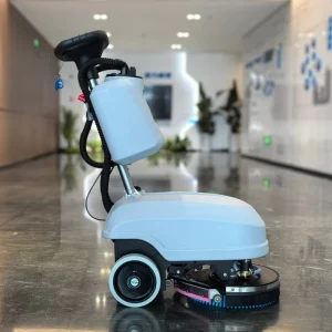 Foldable Walk-Behind Floor Scrubber Cleaner