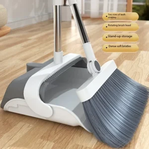 Folding Broom and Dustpan Set for Home Use Ship Within 48 Hours for Bathrooms Entries Offices Home Cleaning Tools