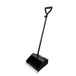 Folding Household Broom and Dustpan Set for Hotel, Shopping Mall, and Commercial Use Windproof Large Garbage Shovel