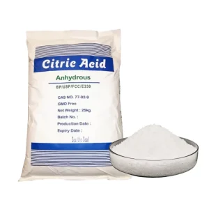 Food Grade Citric Acid Sour Taste Regulation Food Daily Chemical Beverage Poultry and Livestock Use Citric Acid Monohydrate