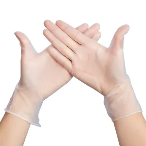 Food-Grade Clear Vinyl TPE Household Cleaning Gloves