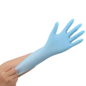 Food Grade Disposable Household Gloves Water Proof Latex Powder Free Vinyl Gloves Nitrile Gloves Box of 100