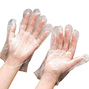 Food-Grade Disposable Plastic Gloves for Household and Food Use