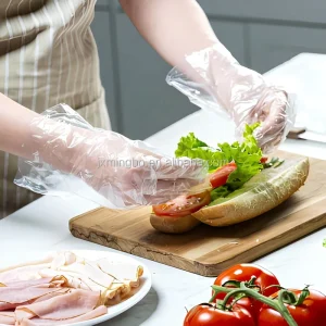 Food Grade Plastic LDPE Polyethylene Disposable Gloves Kitchen Gloves Strong Gloves