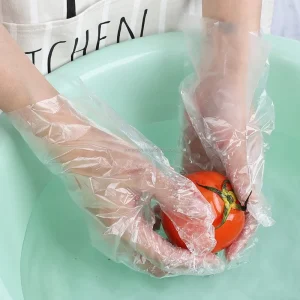 Food-Grade TPE Gloves, Thick, Waterproof, Odorless, and Chemical-Resistant for Kitchens and Labs