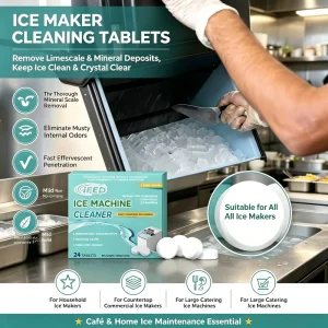 Food-Grade Universal Descaling Tablets for Household Ice Makers