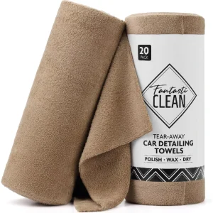For 20 Pack 230gsm Tan Fleece Microfiber Customized Lint Free Reusable Eco Friendly Polishing Modern Cleaning Cloths