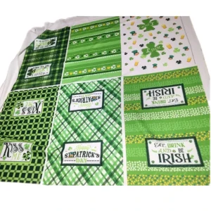For Cross Border Christmas & Valentine’s Day Plaid Microfiber Tea Towels 45x70cm Customizable Designs Tea Towels