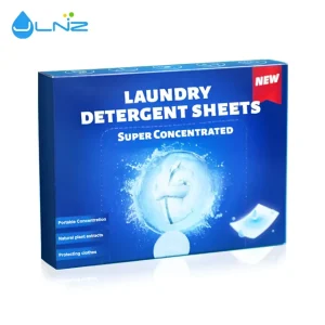 For OEM Custom Disposable Laundry Detergent Sheets Color Protect Scent Beads Automatic Machine Washing Odor Stain
