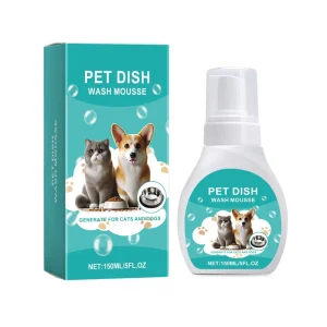 Foreign Trade Eco Friendly Modern Pet Cleaning Bathing Detergent Liquid Dog Cat Bowl Dishwashing Mousse Tableware