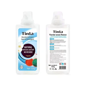 Fourfold Concentrated Wool Cashmere Detergent 520g Laundry Liquid for Sweaters Coats Apparel Nature Fragrance